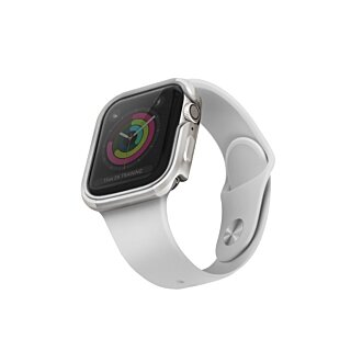 Uniq Valencia Apple Watch 40mm bumper tok - ezüst