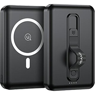 Usams PB64 MagSafe powerbank külső akkumulátor 10000mAh 20W - fekete