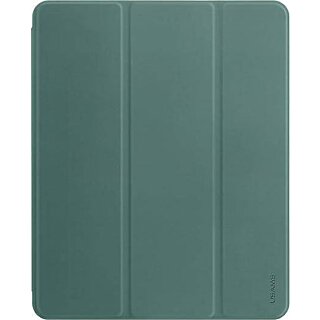 Usams Winro iPad Air 5 (2022) / 4 (2020) 10,9" kinyitható bőr tok ceruzatartóval - zöld