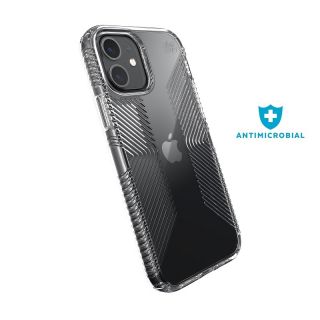 Speck Presidio Perfect Clear Grip iPhone 12 / 12 Pro kemény hátlap tok - átlátszó