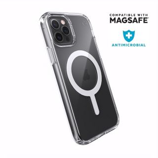 Speck Presidio Perfect Clear MagSafe iPhone 12 / 12 Pro ütésálló hátlap tok - átlátszó