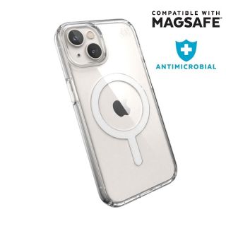 Speck Presidio Perfect Clear MagSafe iPhone 14 ütésálló hátlap tok - átlátszó