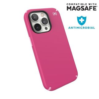 Speck Presidio2 Pro MagSafe iPhone 14 Pro ütésálló hátlap tok - rózsaszín