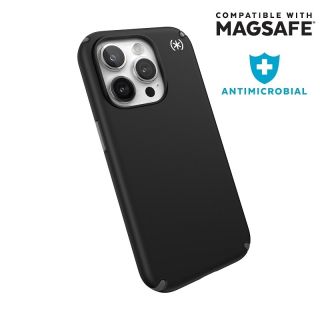Speck Presidio2 Pro MagSafe iPhone 15 Pro ütésálló hátlap tok - fekete