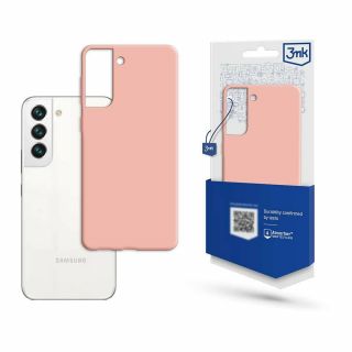 3mk Matt Case Samsung Galaxy S23 szilikon hátlap tok - rózsaszín