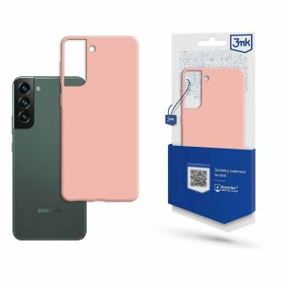 3mk Matt Case Samsung Galaxy S23+ Plus szilikon hátlap tok - rózsaszín