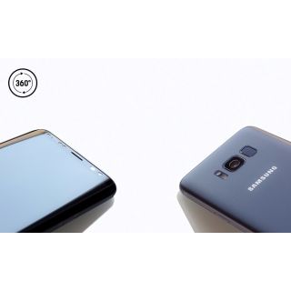 3mk ARC 3D Samsung Galaxy A8 2018 csúszásgátló kijelzővédő + hátlap fólia