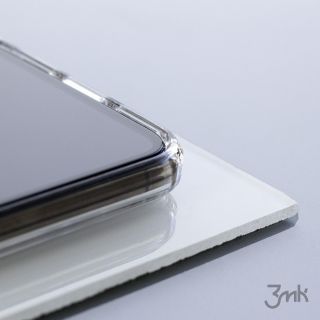 3mk Armor iPhone 11 Pro Max szilikon ütésálló hátlap tok - átlátszó