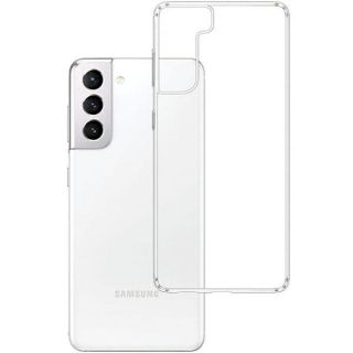 3mk Armor Case Samsung Galaxy S21 FE kemény hátlap tok - átlátszó