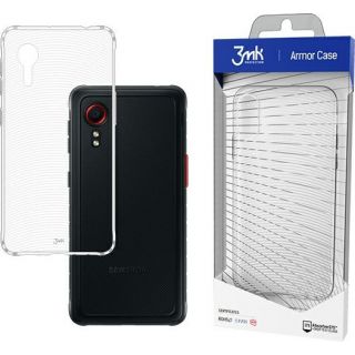 3mk Armor Samsung Galaxy Xcover 5 szilikon ütésálló hátlap tok - átlátszó