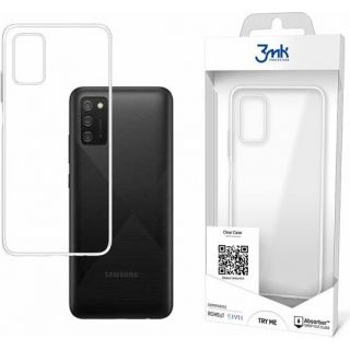 3mk Clear Samsung Galaxy A03s LTE szilikon hátlap tok - átlátszó