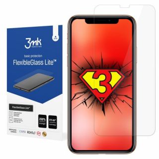 3mk FlexibleGlass Lite iPhone 11 Pro Max hibrid kijelzővédő üvegfólia