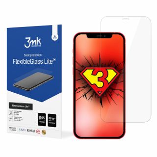 3mk FlexibleGlass Lite iPhone 12 Pro Max hibrid kijelzővédő üvegfólia