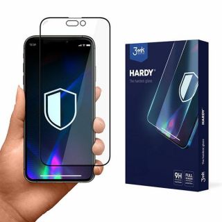 3mk Hardy iPhone 14 Pro teljes kijelzővédő üvegfólia