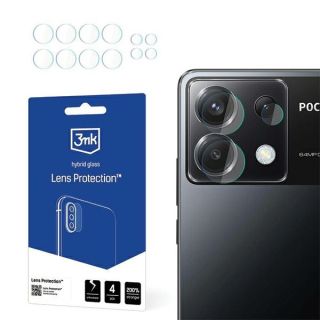 3mk Lens Protect Poco X6 5G lencsevédő üvegfólia - 4db