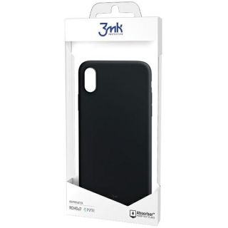 3mk Matt Samsung Galaxy A24 4G szilikon hátlap tok - fekete