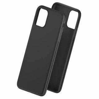 3mk Matt Case Xiaomi Redmi Note 12 Pro szilikon hátlap tok - fekete