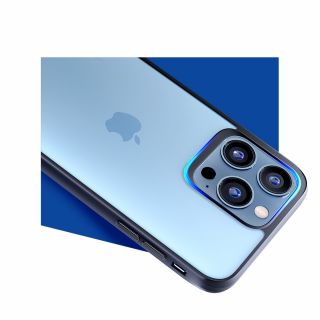 3mk SatinArmor+ iPhone 14 Pro Max ütésálló szilikon hátlap tok - átlátszó