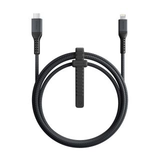 Nomad Kevlar USB-C - Lightning kábel MFi 1,5m - fekete