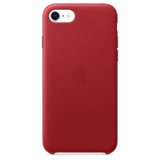 Apple iPhone SE (2022/2020) / 8 / 7 bőr tok - piros mxyl2zm/a