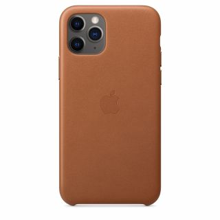 Apple iPhone 11 Pro bőr tok - vörösesbarna mwyd2zm/a