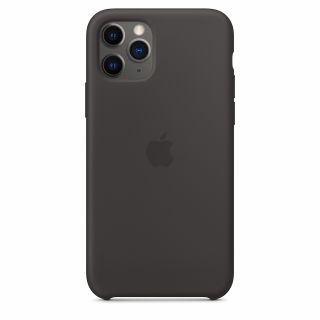 Apple iPhone 11 Pro szilikon tok - fekete mwyn2zm/a