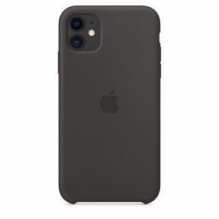 Apple iPhone 11 szilikon tok - fekete mwvu2zm/a
