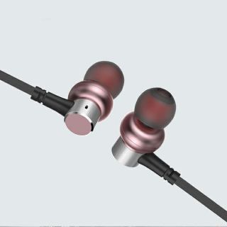 Awei B923BL mágneses vezeték nélküli Bluetooth fülhallgató - rózsaszín