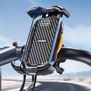 Awei X29 kerékpáros telefontartó - fekete