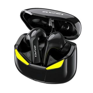 Awei T35 TWS vezeték nélküli Bluetooth fülhallgató + töltőtok - fekete