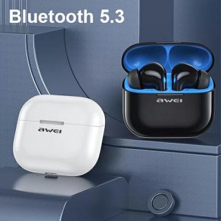 Awei T1 Pro TWS Bluetooth vezeték nélküli fülhallgató + töltőtok - fekete