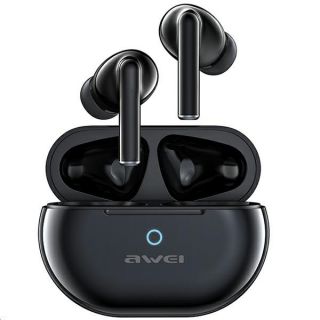 Awei T61 TWS Bluetooth vezeték nélküli fülhallgató + töltőtok - fekete