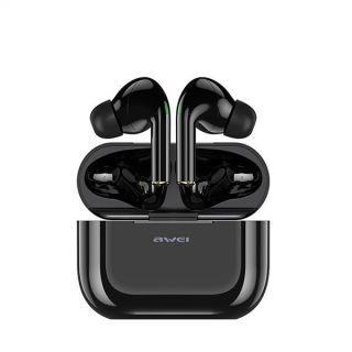 Awei T29 TWS Bluetooth vezeték nélküli fülhallgató + töltőtok - fekete