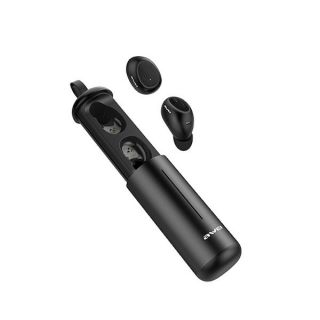 Awei T55 TWS Bluetooth vezeték nélküli fülhallgató + töltőtok - fekete