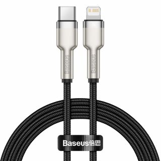 Baseus Cafule Metal Lightning - USB-C kábel PD20W - 100cm