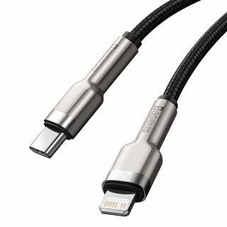 Baseus Cafule Metal Lightning - USB-C kábel PD20W - 100cm