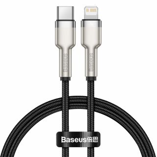 Baseus Cafule Metal Lightning - USB-C kábel PD20W - 25cm