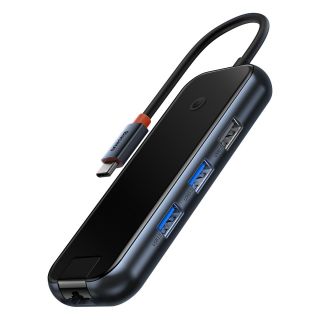 Baseus AcmeJoy 6-Port USB-C hub (3xUSB-A + USB-C + HDMI + RJ45 Ethernet)