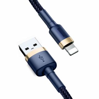 Baseus Cafule Lightning - USB-A kábel 100cm - kék