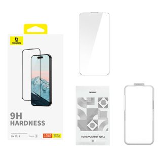 Baseus Diamond iPhone 15 kijelzővédő üvegfólia