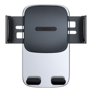 Baseus Easy Control univerzális okostelefon autós tartó - szellőzőrácsra - ezüst