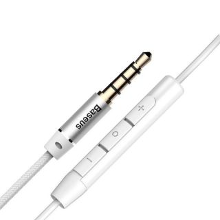 Baseus Encok H06 vezetékes fülhallgató - fehér