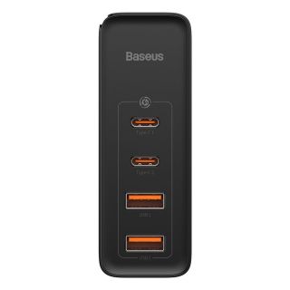 Baseus GaN2 Pro hálózati töltő 2x USB-C + 2x USB-A 100W PD + QC - fekete