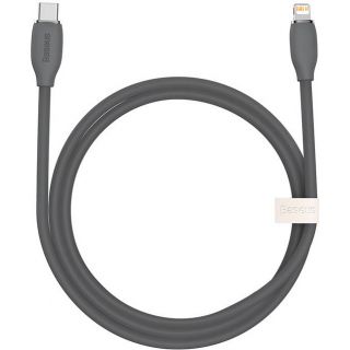 Baseus Jelly Lightning - USB-C kábel 20W 1,2m - fekete
