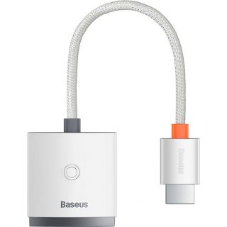 Baseus Lite Series HDMI - VGA adapter + audio - fehér