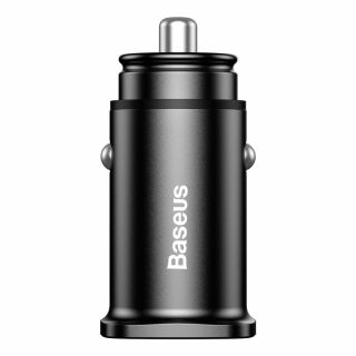 Baseus Mini QC3.0 2x USB-A autós töltő - fekete