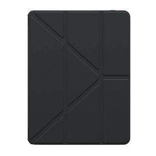 Baseus Minimalist iPad 10,2" (2021/2020/2019) kinyitható szilikon tok ceruzatartóval - fekete
