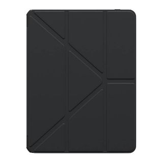 Baseus Minimalist iPad mini 5 / 4 kinyitható szilikon tok ceruzatartóval - fekete