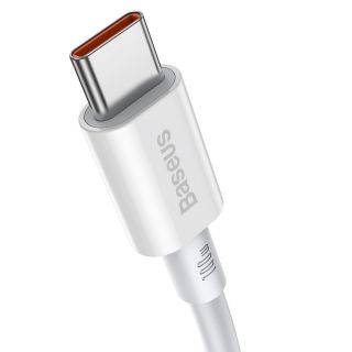 Baseus Superior USB-C - USB-C kábel 100W 2m - fehér