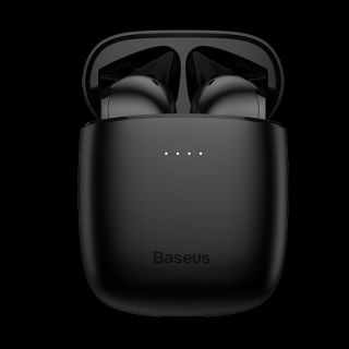 Baseus W04 TWS Bluetooth headset fülhallgató - fekete